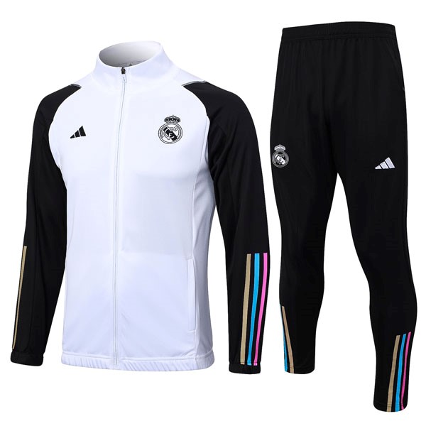 Trainingsanzug Real Madrid 2023-2024 Weiß